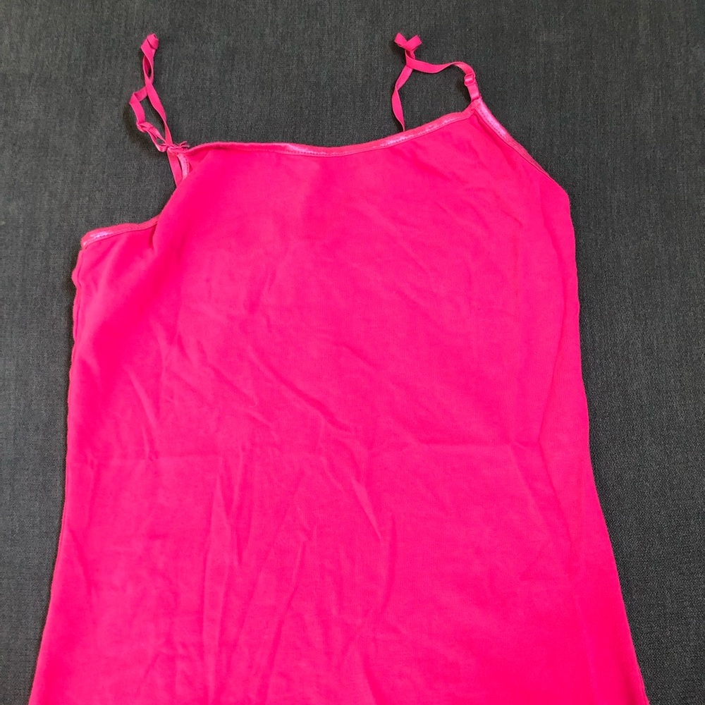 Pink tank top